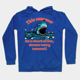 Funny Shark Summer Hoodie